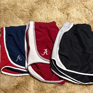Bundle 3 athletic shorts size medium